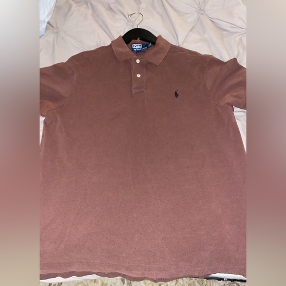 Brown XL short sleeve Ralph Lauren Polo - Picture 2 of 4